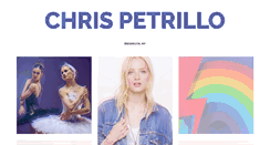 Desktop Screenshot of chrispetrillo.com